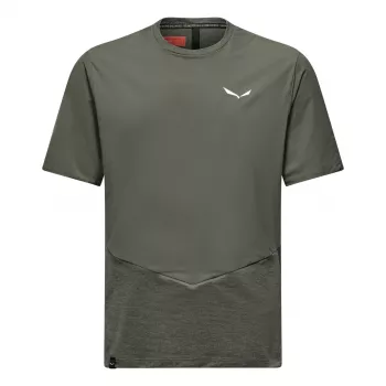 Salewa Pedroc Dry Wind tričko pánske Faded Green XL