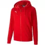PUMA teamGOAL 23 Casuals bunda s kapucňou červená 656708 01