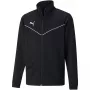 PUMA teamRISE tréningová bunda polyester Jr čierna 657393 03 140cm