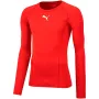 Puma Liga Baselayer tričko LS červená 655920 01 XL