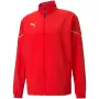 PUMA teamRISE Sideline pánska bunda červená M