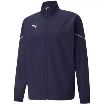 PUMA teamRISE Sideline pánska futbalová bunda Navy modrá L