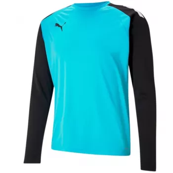 Puma teamPACER GK LS pánska brankárska tréningová bunda modro-čierna XL