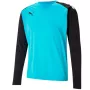 Puma teamPACER GK LS pánska brankárska tréningová bunda modro-čierna XL
