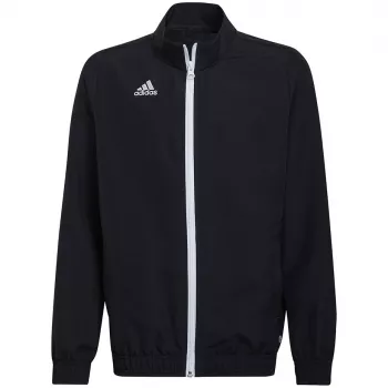 adidas Entrada 22 prezentačná bunda čierna mládež 164cm H57532