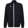 adidas Entrada 22 prezentačná bunda čierna mládež 164cm H57532