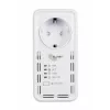 ALLNET ALL3075v4 Smart Plug s Wi-Fi a Ethernet, monitorovanie energie, typ F Schuko, 16A, 3680W