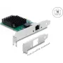 DELOCK PCI Express x1 sieťová karta 10 Gigabit LAN 1 x RJ45 RTL8127