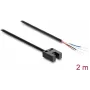 Delock vidlicová optická závora 5 mm Type U so 4 otvorenými koncami kábla NPN L/D prepínateľná 2 m