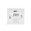 LogiLink WiFi Smart EU svetelný vypínač, 2-násobný, kompatibilný s Tuya, biely