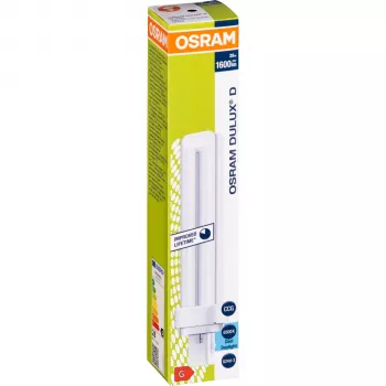 Osram DULUX D 26W/865 G24d-3 kompaktná žiarivka, denná biela, 1800 lm, 2-kolíková