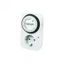 LogiLink mechanické časové relé ET0001, denne programovateľné, 16A/3680W, 230V, typ F Schuko, biela
