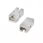 LogiLink Cat.6A tienený RJ45 inline spojka, kovové puzdro, priemyselná kvalita