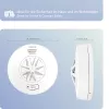 LogiLink SC0232 hlásič tepla biely 85 dB alarm trieda A1 54-65°C batériové napájanie