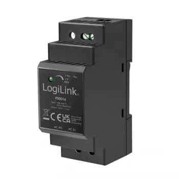 LogiLink PS0016 Napájací zdroj na DIN lištu, 36 W 24 V