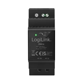 LogiLink PS0016 Napájací zdroj na DIN lištu, 36 W 24 V