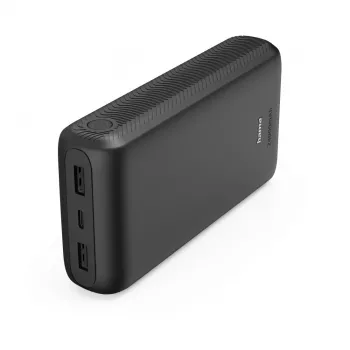 Hama Power Pack New Performance 24 24000 mAh powerbank, 2 USB-C, USB-A, antracit