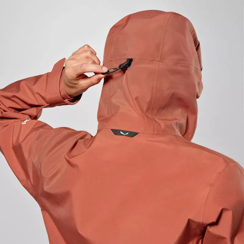 Salewa Puez GTX 3L ePE dámska hardshellová bunda etruská červená 38 (M)