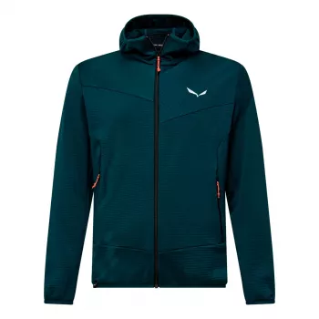 Salewa Puez Altavia PL HD pánska trekingová fleece bunda - Pond Blue, XL