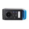 LogiLink Powerstation 200W, 148Wh Li-ion, čistá sínusoida, USB-C PD 45W, LED svetlo