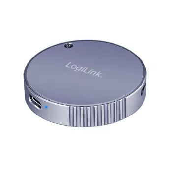 LogiLink USB 3.2 Gen2x1 SSD puzdro USB-C na PCIe NVMe, 100W PD, magnetické