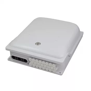 LOGILINK FTTX rozvodná skriňa, 96 vlákien, 24x LC Duplex alebo SC Simplex, neosadená, IP65, nástenná montáž