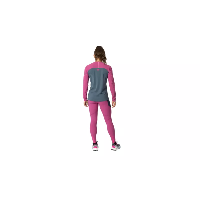 Dynafit Alpine Pro dlhý rukáv bežecké tričko dámske Magenta veľkosť M