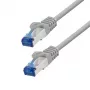 LogiLink Cat.6A CCA S/FTP LSZH patch kábel, sivá, 5 m, EconLine