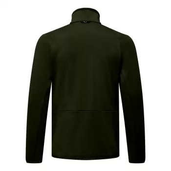 Salewa Puez Cammino fleece mikina na zips pánska tmavoolivová