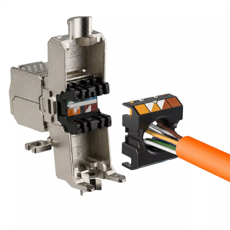 EFB ELEKTRONIK Cat.6A/Cat.7/Cat.7A Keystone pripojovací modul
