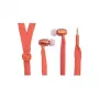 LogiLink stereo in-ear headset s mikrofónom, 3,5 mm jack, oranžový