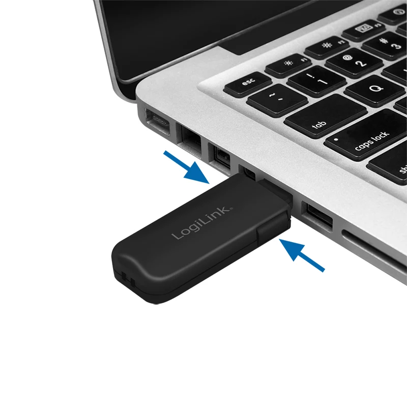 LogiLink AU0054 USB-A port blocker s 1 kľúčom a 4 zámkami, cestovná verzia, čierny