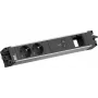 Bachmann STEP ALU 2x Schuko 1x USB-C 100W 1x Custom Module jednotka rozvodu napájania