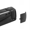 LogiLink dynamo kľukové rádio so solárnym panelom, AM/FM, USB-C nabíjanie, LED baterka, SOS alarm, powerbank, čierne
