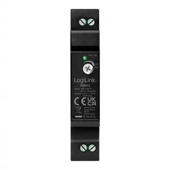 LOGILINK DIN-lištový napájací zdroj 15 W / 12 V