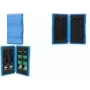 LogiLink UA0417 ochranné puzdro na M.2 SSD pre 4 NGFF/NVMe SSD, modré