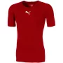 Puma LIGA Baselayer krátky rukáv pánske tričko červené 655918 01 XL