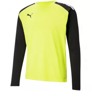 Puma teamPACER GK LS pánska brankárska tréningová bunda žlto-čierna 704933 42 2XL