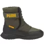 PUMA Nieve WTR AC PS detské zimné tenisky čierno-biele
