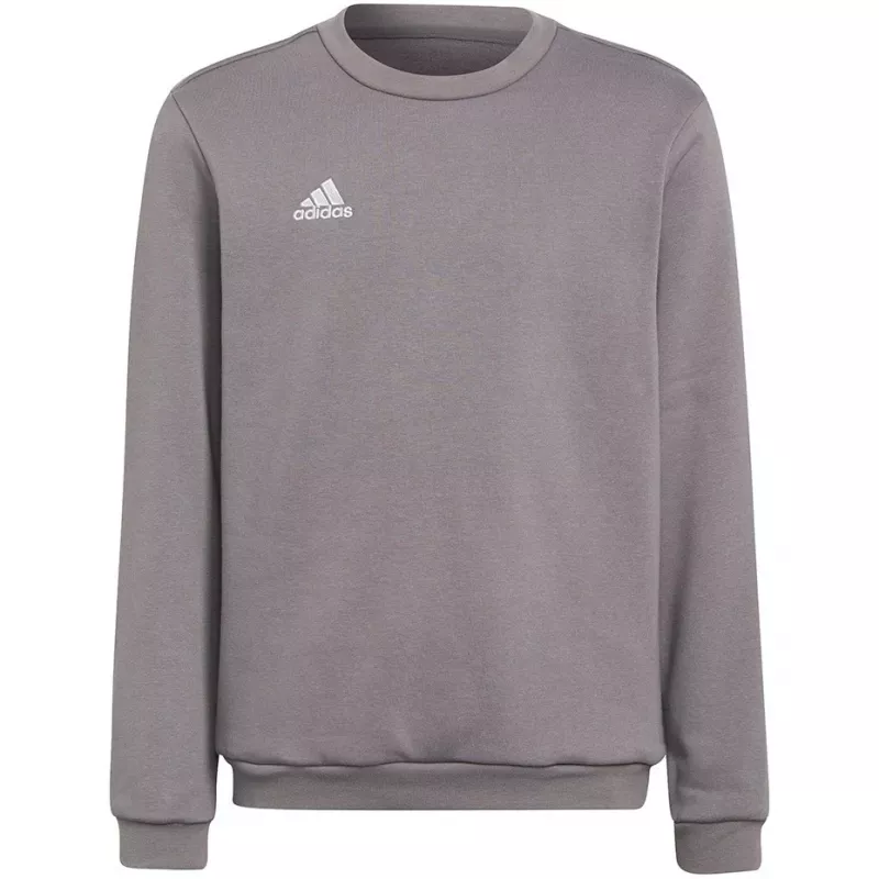 adidas Entrada 22 mikina detská Sivá mikina H57477 (116 cm)