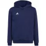 adidas Entrada 22 Hoody mikina pre deti Navy Blue 140cm