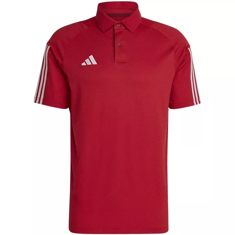 adidas Tiro 23 Competition Polo Team Power Red/Biela L