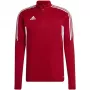 adidas Condivo 22 pánska tréningová mikina Červená HB0007