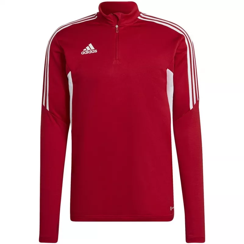 adidas Condivo 22 pánska tréningová mikina Červená HB0007