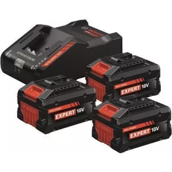 Bosch Štartovacia sada 3x batéria EXBA 18V 8.0Ah s nabíjačkou EXAL 18V-160 (0615V0005R)