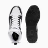 Puma Rebound V6 Mid detské tenisky biela čierna 393831 01 veľkosť 38