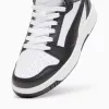Puma Rebound V6 Mid detské tenisky biela čierna 393831 01 veľkosť 38