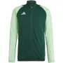 adidas Tiro 23 Competition tréningová mikina pre pánov zelená HU1303