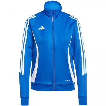 adidas Tiro 24 tréningová mikina pre dámy Lucid Blue L