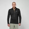 Salewa Puez Cammino Polarlite fleece bunda na zips pánska - Black Out, veľkosť M